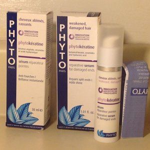 NWT Phyto Phytokeratine Reparative Serum 1.01 oz each - 2 Pack